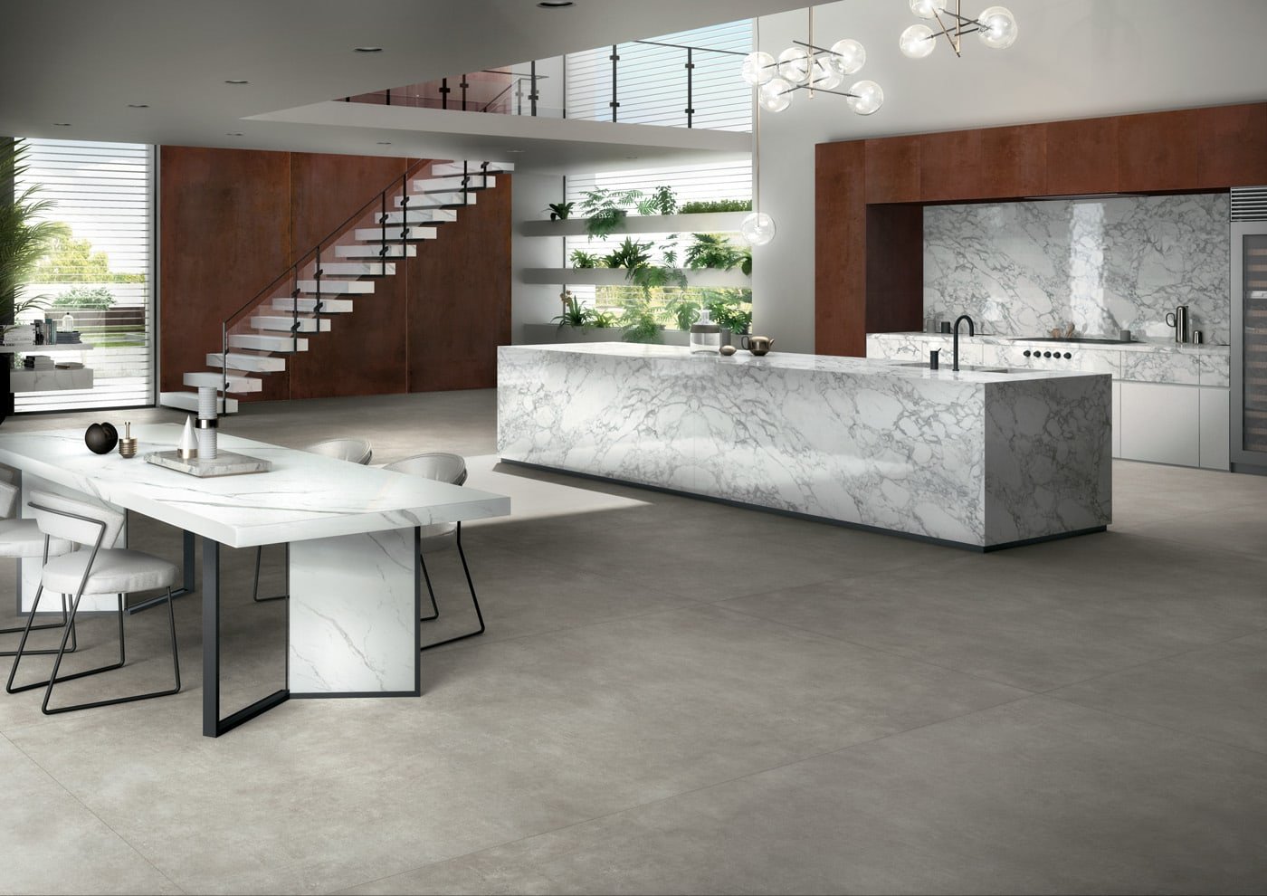 Porcelain Kitchen Worktops Kensington